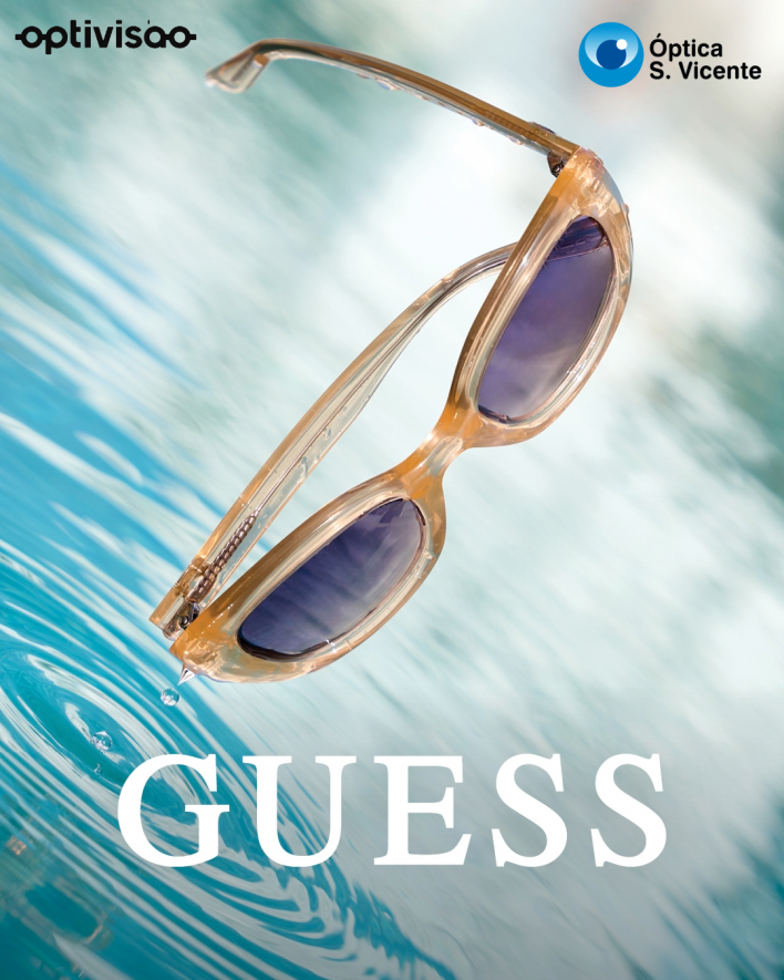Informação da Guess By Óptica S. Vicente e da Optivisão