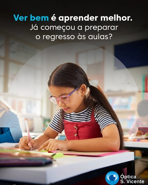 Informação da Óptica S. Vicente e da Optivisão